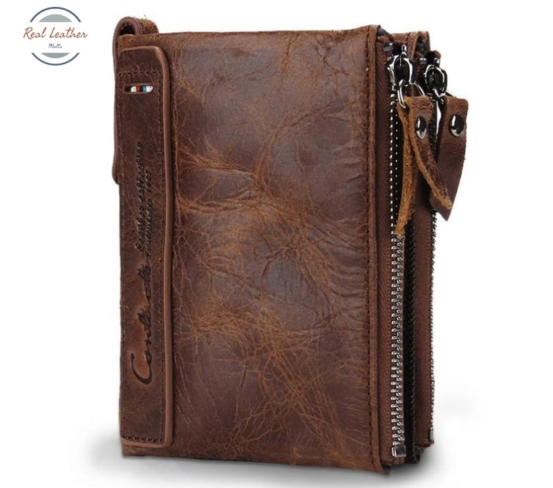 Crazy Horse Cowhide Leather Wallet Wallets