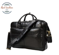 Genuine Cowhide Leather Men's Laptop Briefcase & Business Shoulder Bag