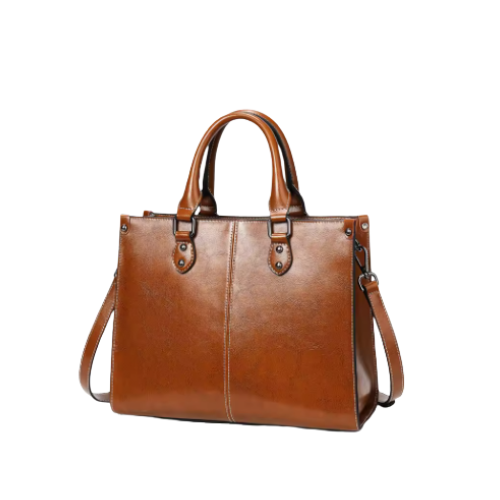 Genuine Leather Women's 4 in 1 Handbag Crossbody Tote