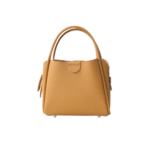 Mini Leather Bucket Crossbody Bag for Women