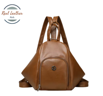 Genuine Leather Vintage Fashion Backpack
