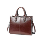 Genuine Leather Women's 4 in 1 Handbag Crossbody Tote