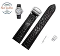 Genuine Leather Watchband Replacement Strap for Men and Women