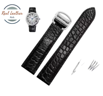 Genuine Leather Watchband Replacement Strap for Men and Women