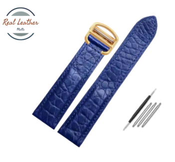 Genuine Leather Watchband Replacement Strap for Men and Women