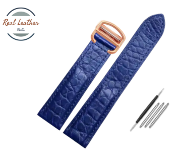 Genuine Leather Watchband Replacement Strap for Men and Women