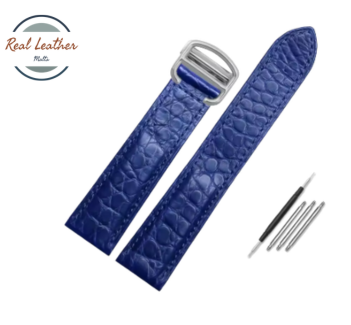 Genuine Leather Watchband Replacement Strap for Men and Women