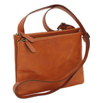 LUSSO Full-grain calfskin leather shoulder bag