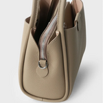 Mini Leather Bucket Crossbody Bag for Women