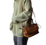Genuine Leather Hobo Bag for Women