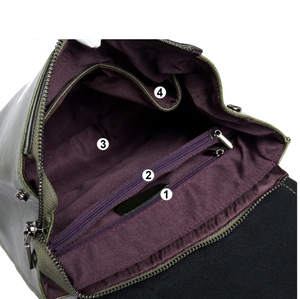 Genuine Leather Women’s  Vintage Backpack