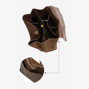 Genuine Leather Rodeo Tote Bag