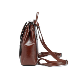 Genuine Leather Women’s Convertible Backpack