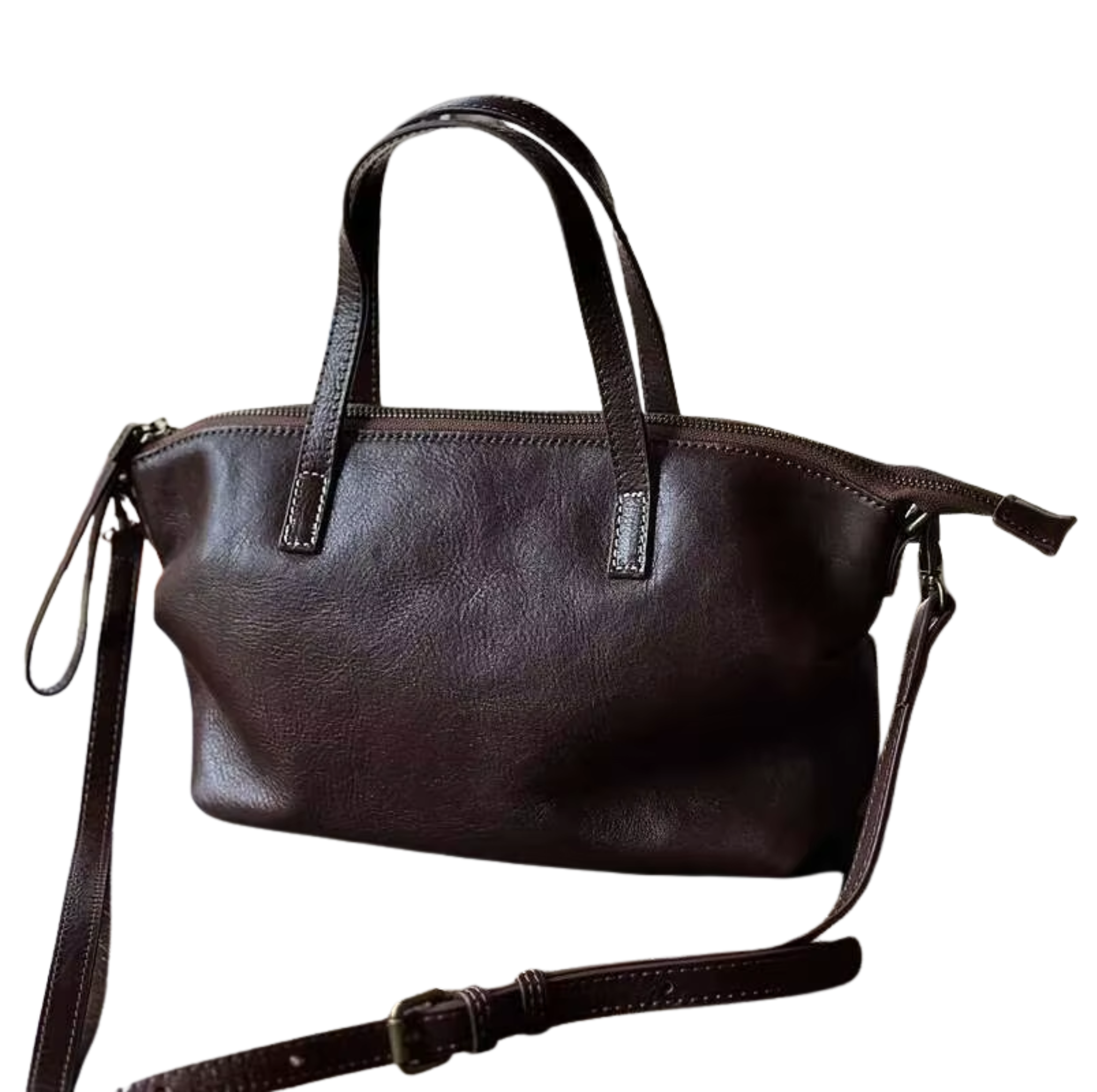 Genuine Leather Hobo Bag for Women