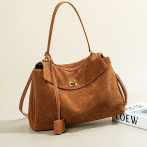 Genuine Leather Rodeo Tote Bag