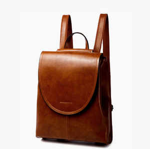 Genuine Leather Women’s  Vintage Backpack