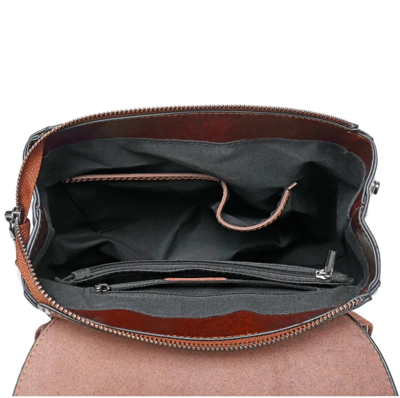 Genuine Leather Women’s Convertible Backpack
