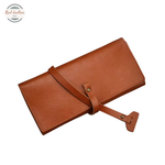 Genuine Leather Portable Tobacco Pipe Pouch Case