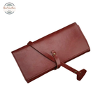 Genuine Leather Portable Tobacco Pipe Pouch Case