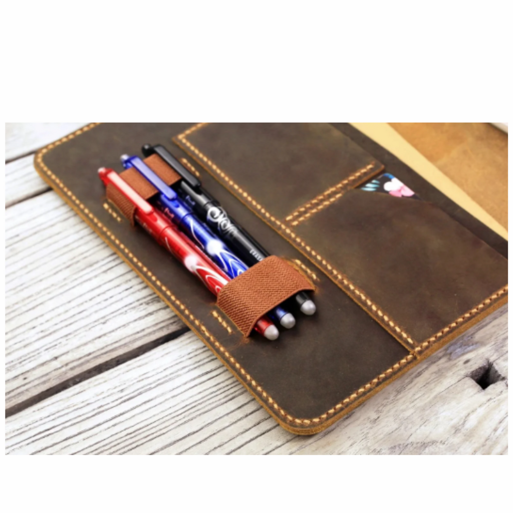 Genuine Leather Notebook Planner Cover