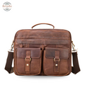 Genuine Leather Old Fashion Messenger Bag