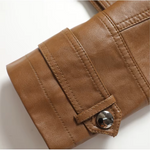 Genuine Leather Women Casual Jacket