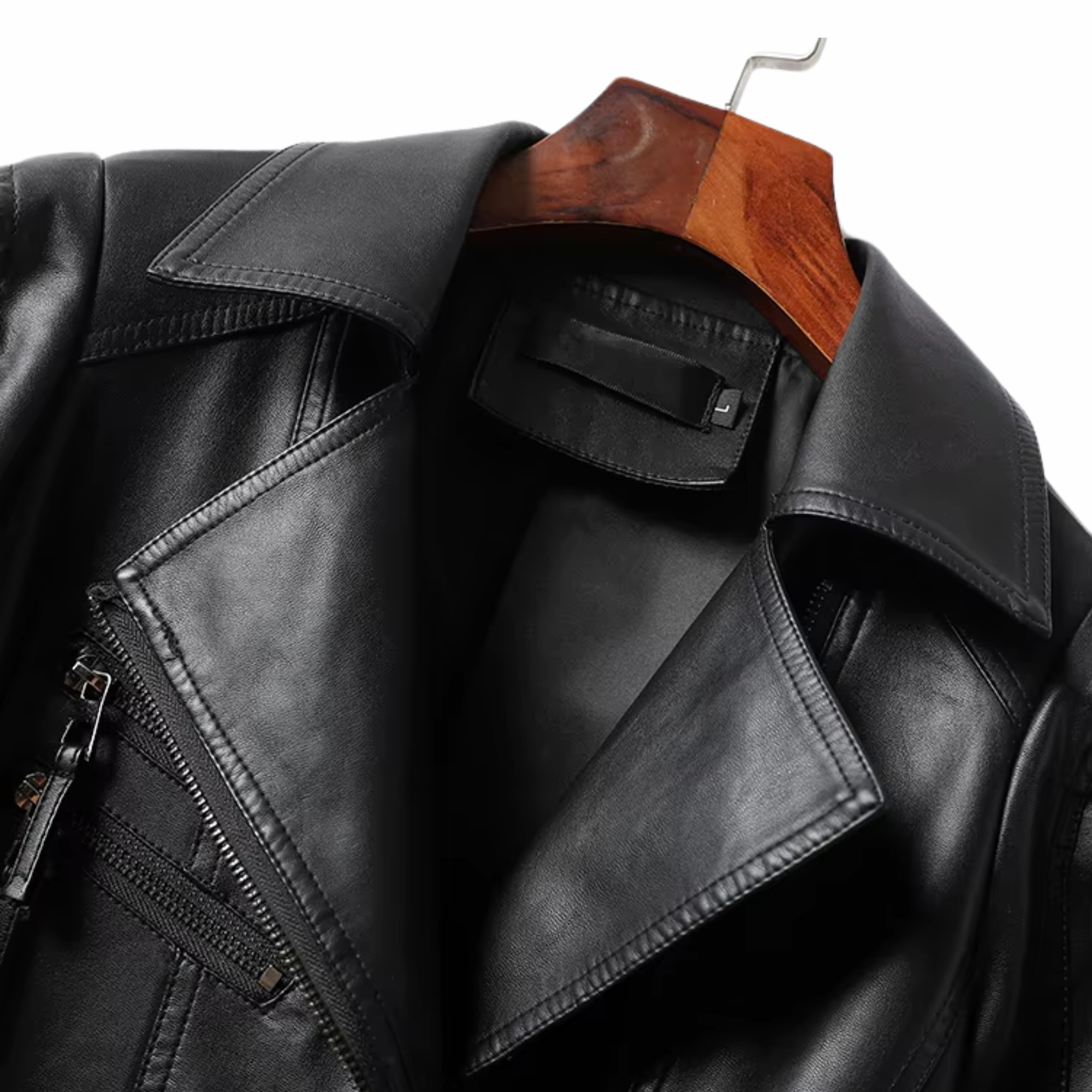 Genuine Leather Women Casual Jacket
