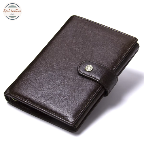 Personalized Vintage Leather Men Wallet Organizer
