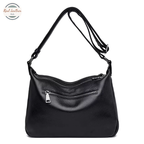 Genuine Leather Women Large Shoulder Bag for Everyday Use