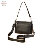 Genuine Cow Leather Crossbody Tote Bag for Women