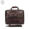 Genuine Leather Large Executive Briefcase