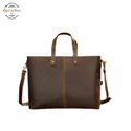 Vintage Leather Tote Bag