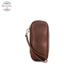 Genuine Leather Portable Tobacco Pipe Bag