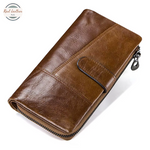 Cow Leather Clutch Wallet