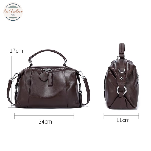 Cowhide Leather Shoulder and handbag for women