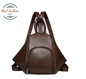 Genuine Leather Vintage Fashion Backpack