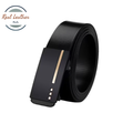 Genuine Leather Belt for Men with Automatic Buckle and Engraving Option