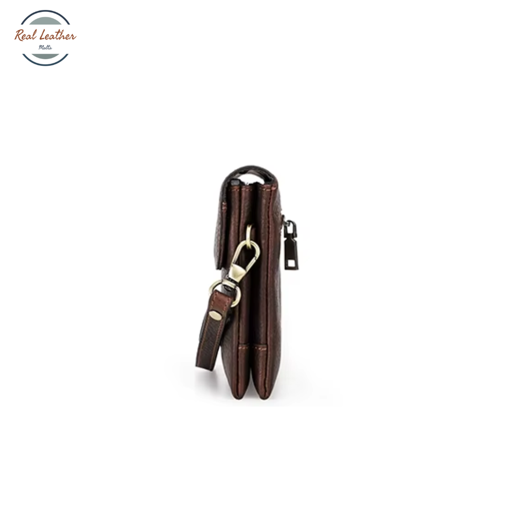 Genuine Leather Casual Men's Clutch