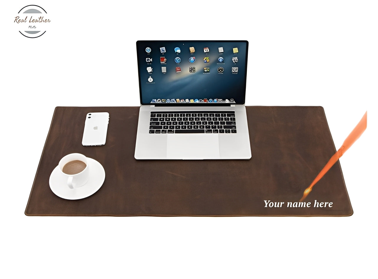 Genuine Leather Anti-slip Mouse Pad For Computer