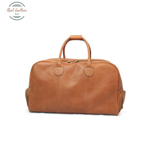 All in one leather bag Gold Duffel bag