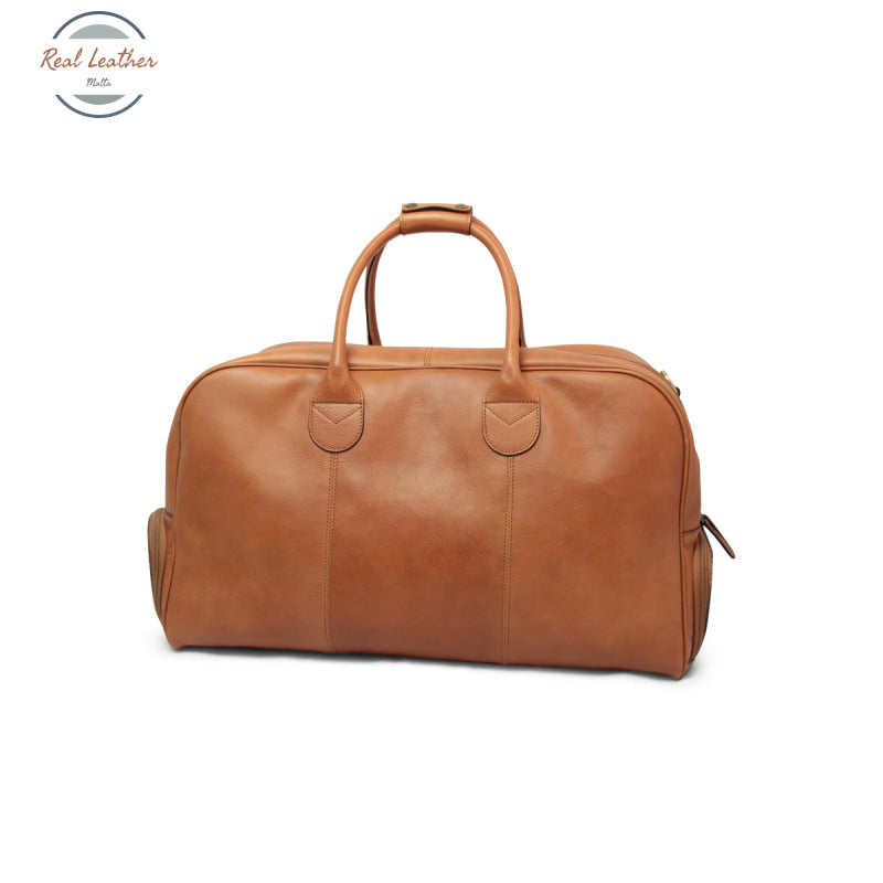 All in one leather bag Gold Duffel bag