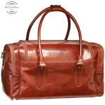 Arno Leather Travel Bag Brown Travel Bag
