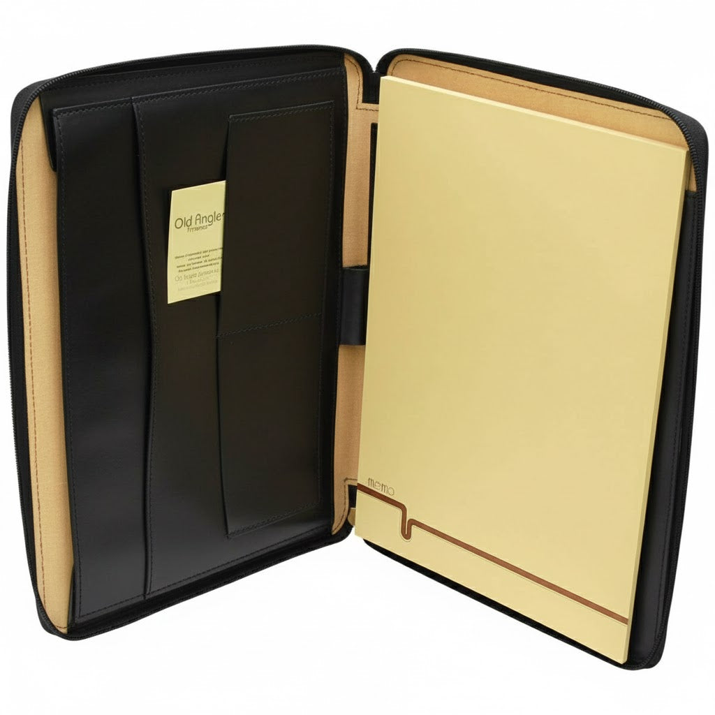 LUSSO Firenze Italian Leather Document Portfolio