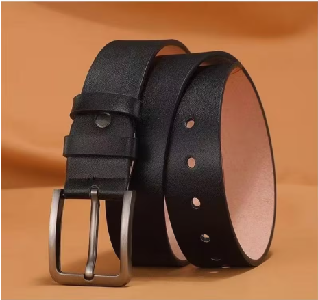 Leather Belt with Personalization