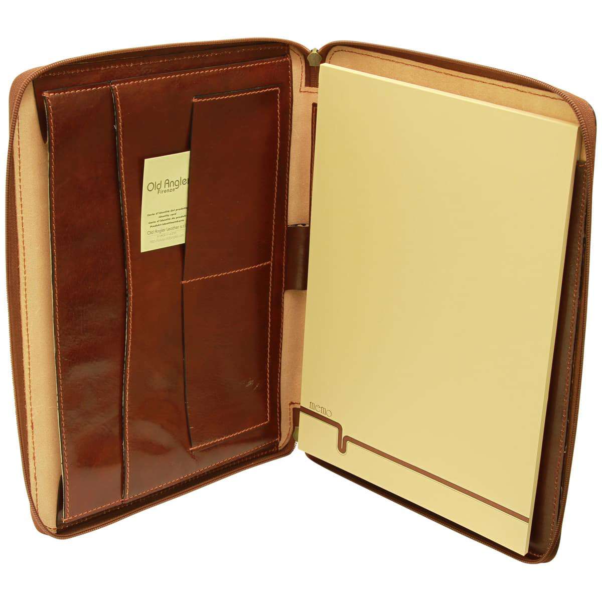 LUSSO Firenze Italian Leather Document Portfolio