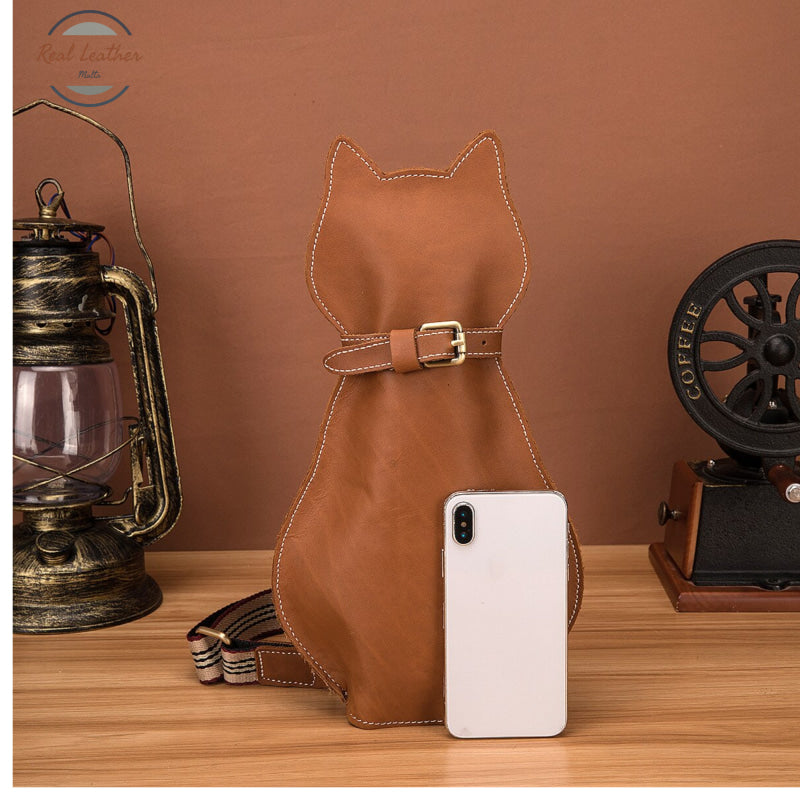 Cat-Shaped Cross Body Bag