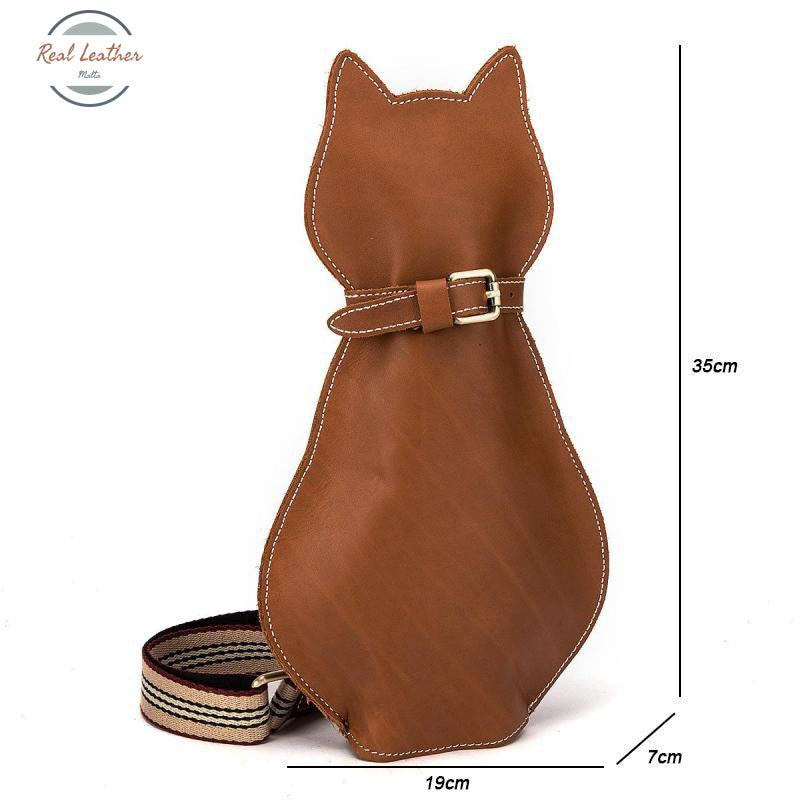Cat-Shaped Cross Body Bag