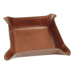LUSSO Italian Calfskin Leather Catchall Tray