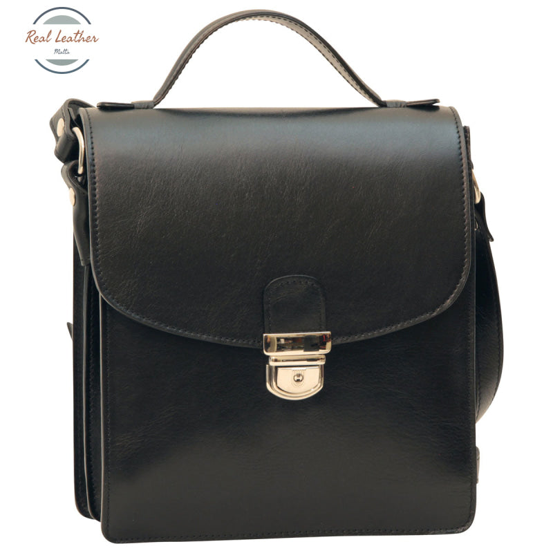 Classica II Leather Satchel Black Satchel bag