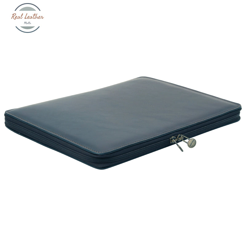 Cowhide leather portfolio Black Leather Portfolio